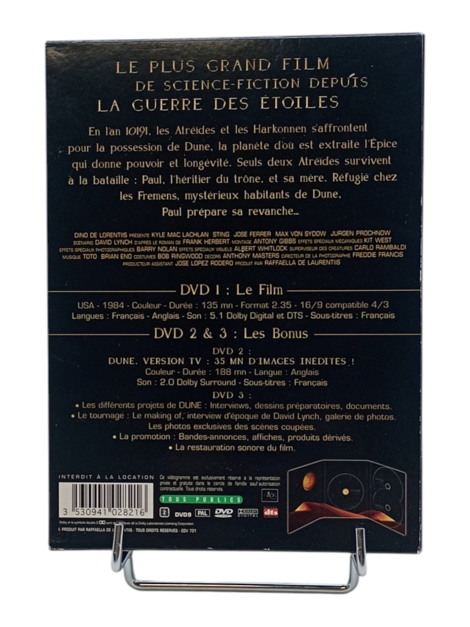 Voir photo 3 de Dune - coffret DVD Dune - coffret DVD Très bon état reconditionné photo 3