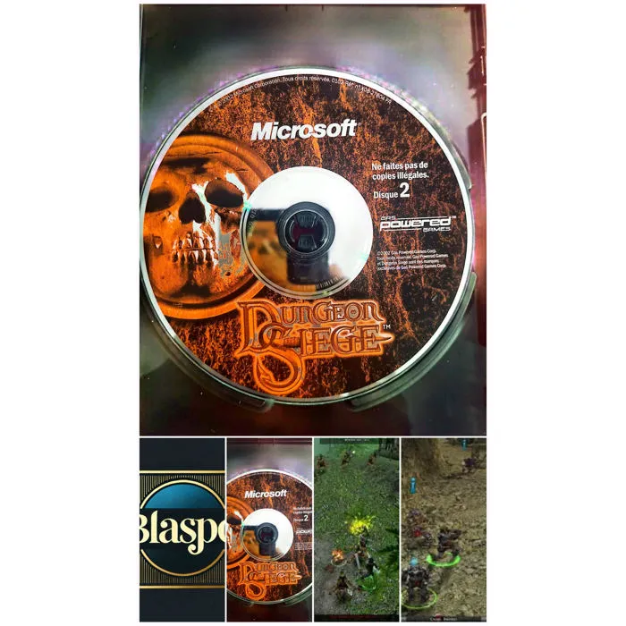 Dungeon Siege PC – Disque 2 seul – Jeu original Microsoft – Sans boîtier – Fonctionnel Reconditionné Microsoft reconditionné disponible sur Cdiscount Seconde Vie