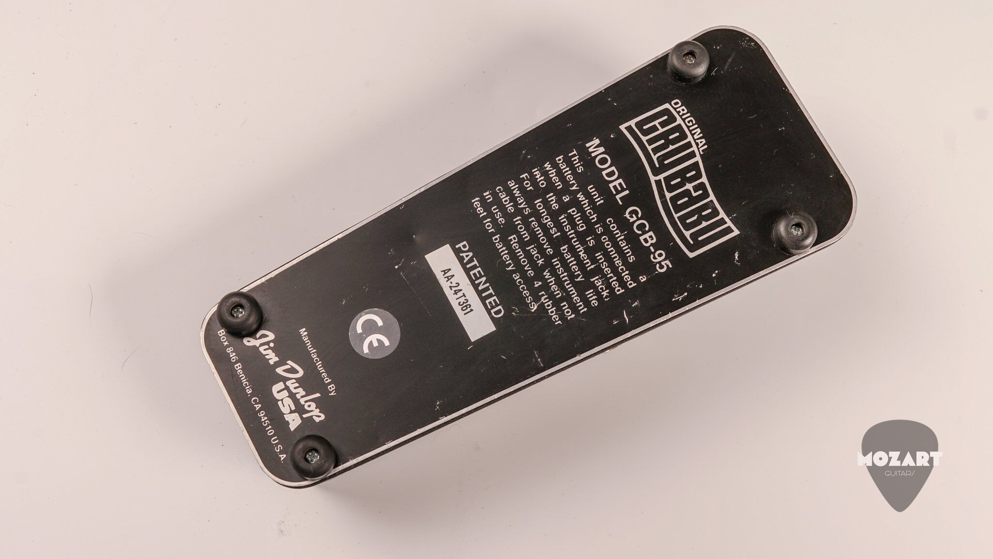 Dunlop original Cry bébé GCB-95 - Wah-Wah - Jim Dunlop USA noir Bon état Dunlop reconditionné disponible sur Refurbed | Dero