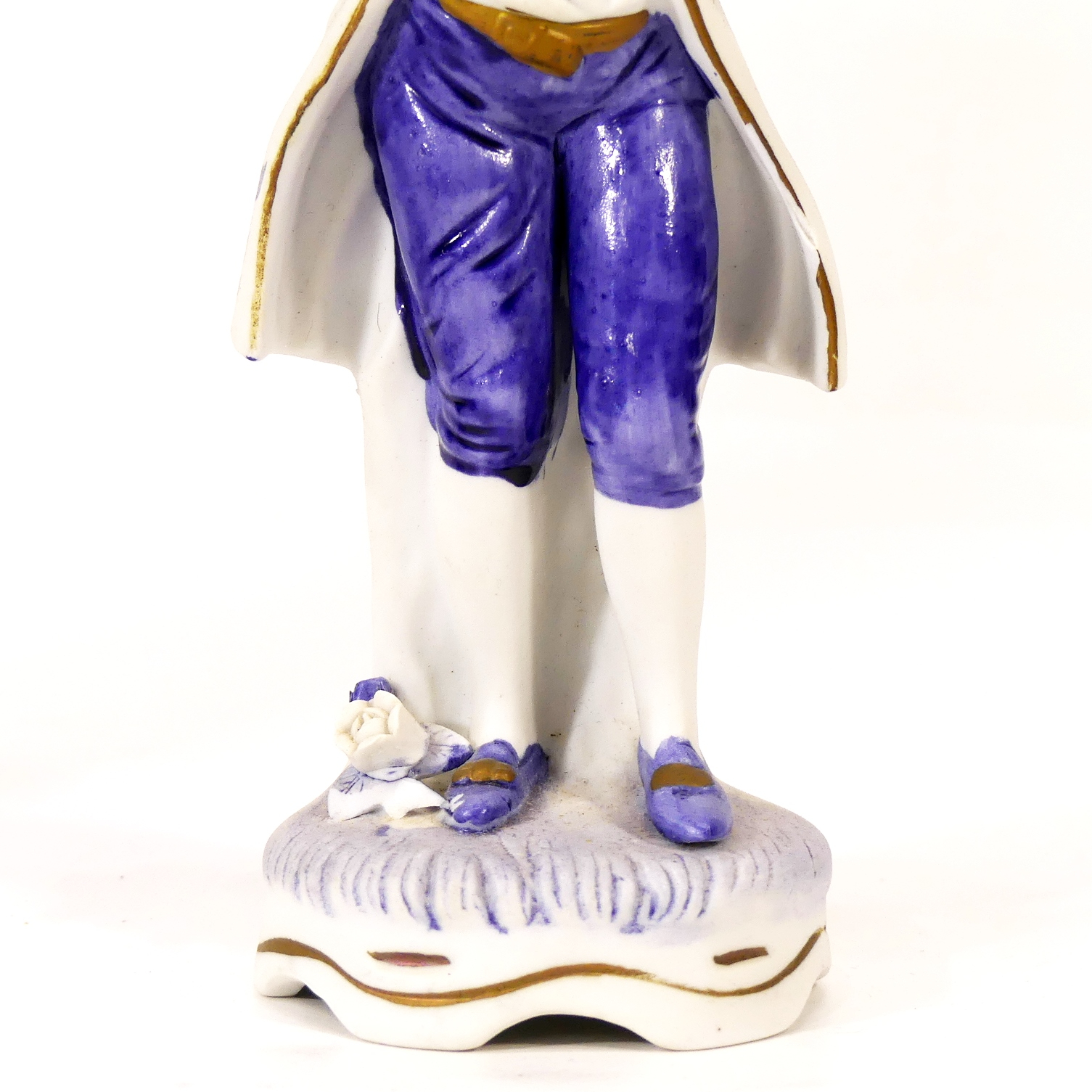 Voir photo 6 de Duo couple Marquis - Porcelaine bleue Duo couple Marquis - Porcelaine bleue reconditionné photo 6