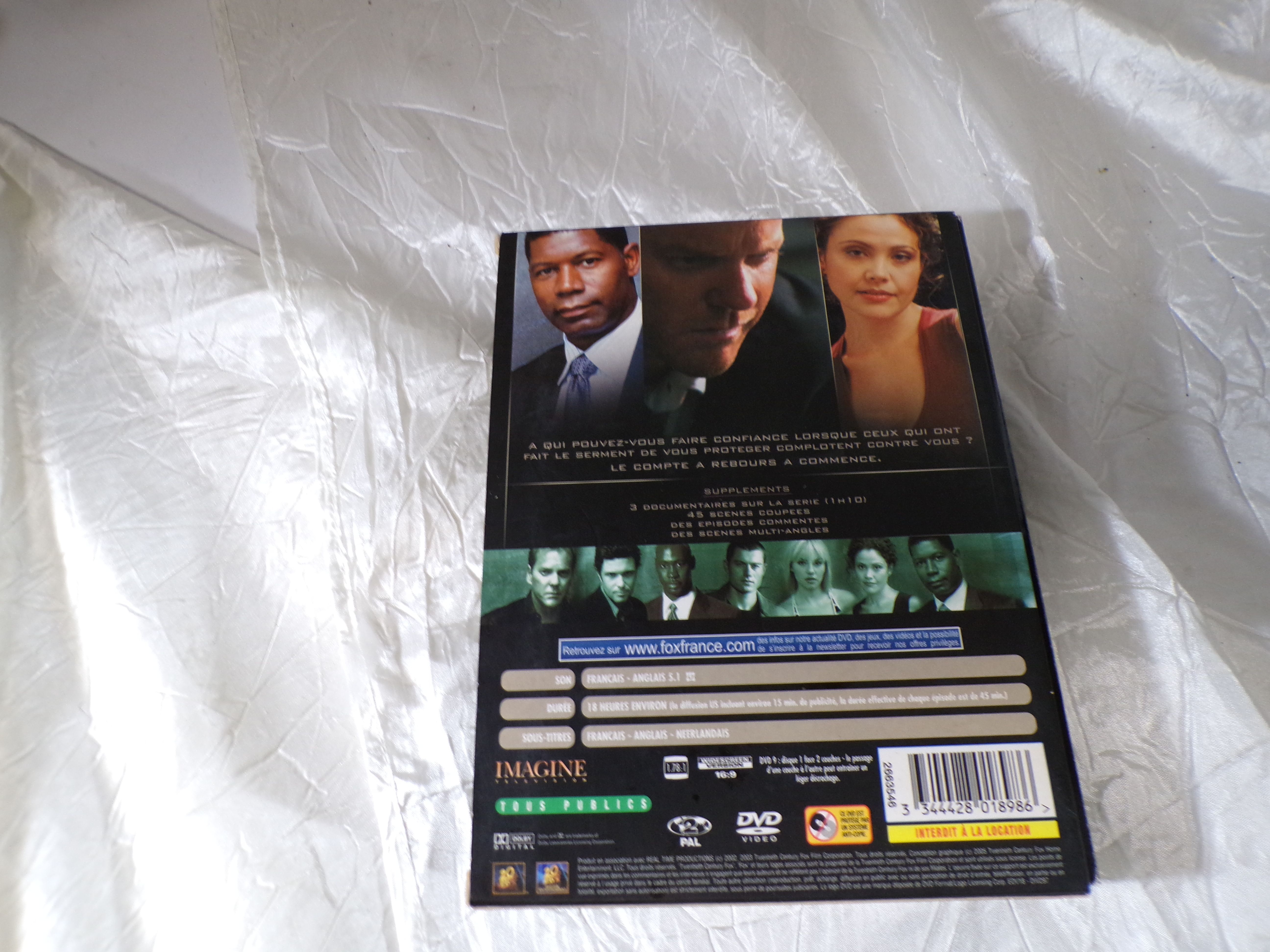 Voir photo 4 de DVD 24 Heures Chrono "Le lot des deux saisons" 3 et 4 DVD 24 Heures Chrono "Le lot des deux saisons" 3 et 4 Très bon état reconditionné photo 4