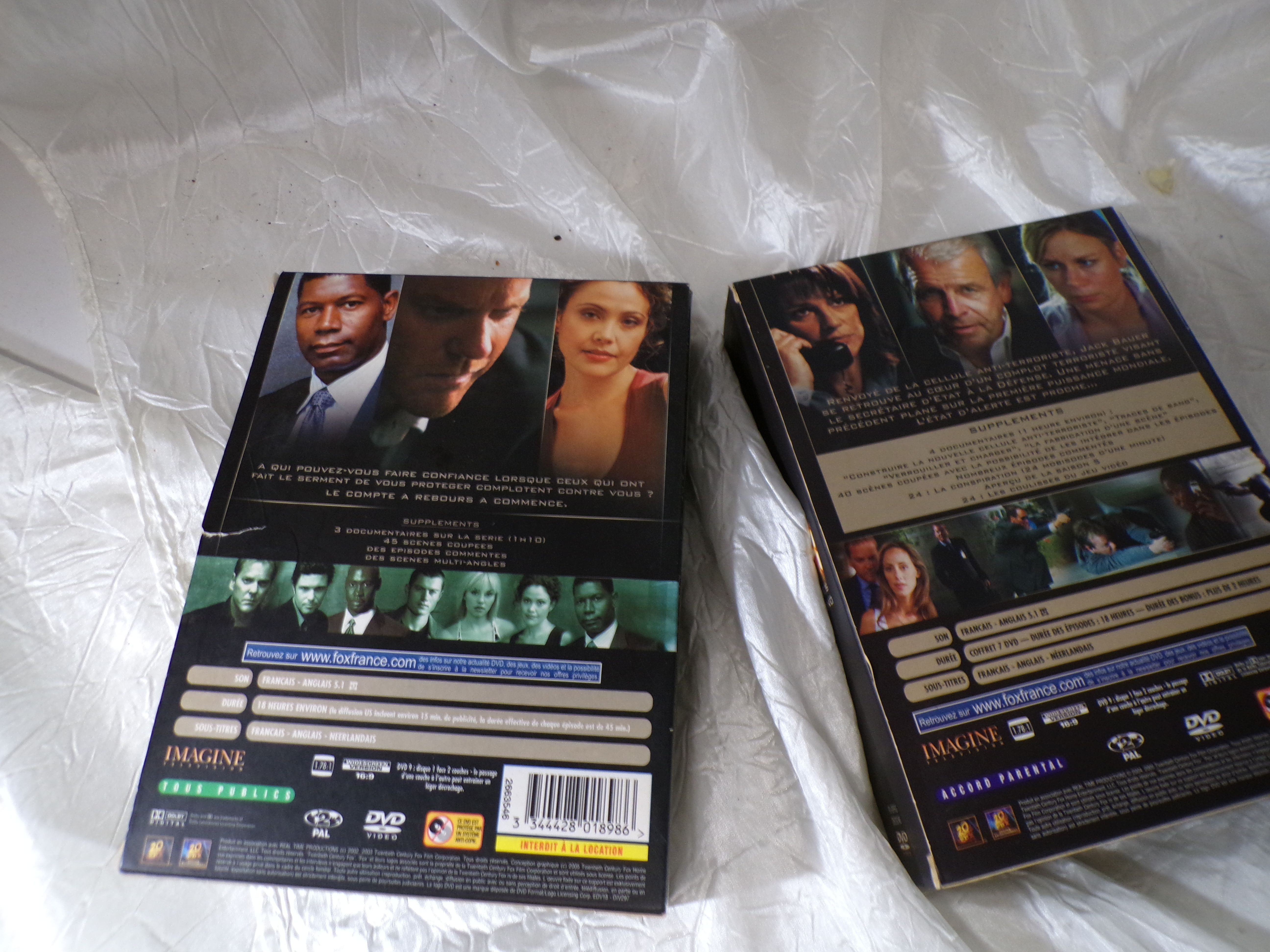 Voir photo 5 de DVD 24 Heures Chrono "Le lot des deux saisons" 3 et 4 DVD 24 Heures Chrono "Le lot des deux saisons" 3 et 4 Très bon état reconditionné photo 5