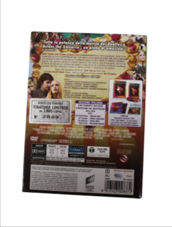 Voir photo 3 de DVD Across the Universe édition limité n°2869/3000 (Italien) DVD Across the Universe édition limité n°2869/3000 (Italien) Très bon état reconditionné photo 3