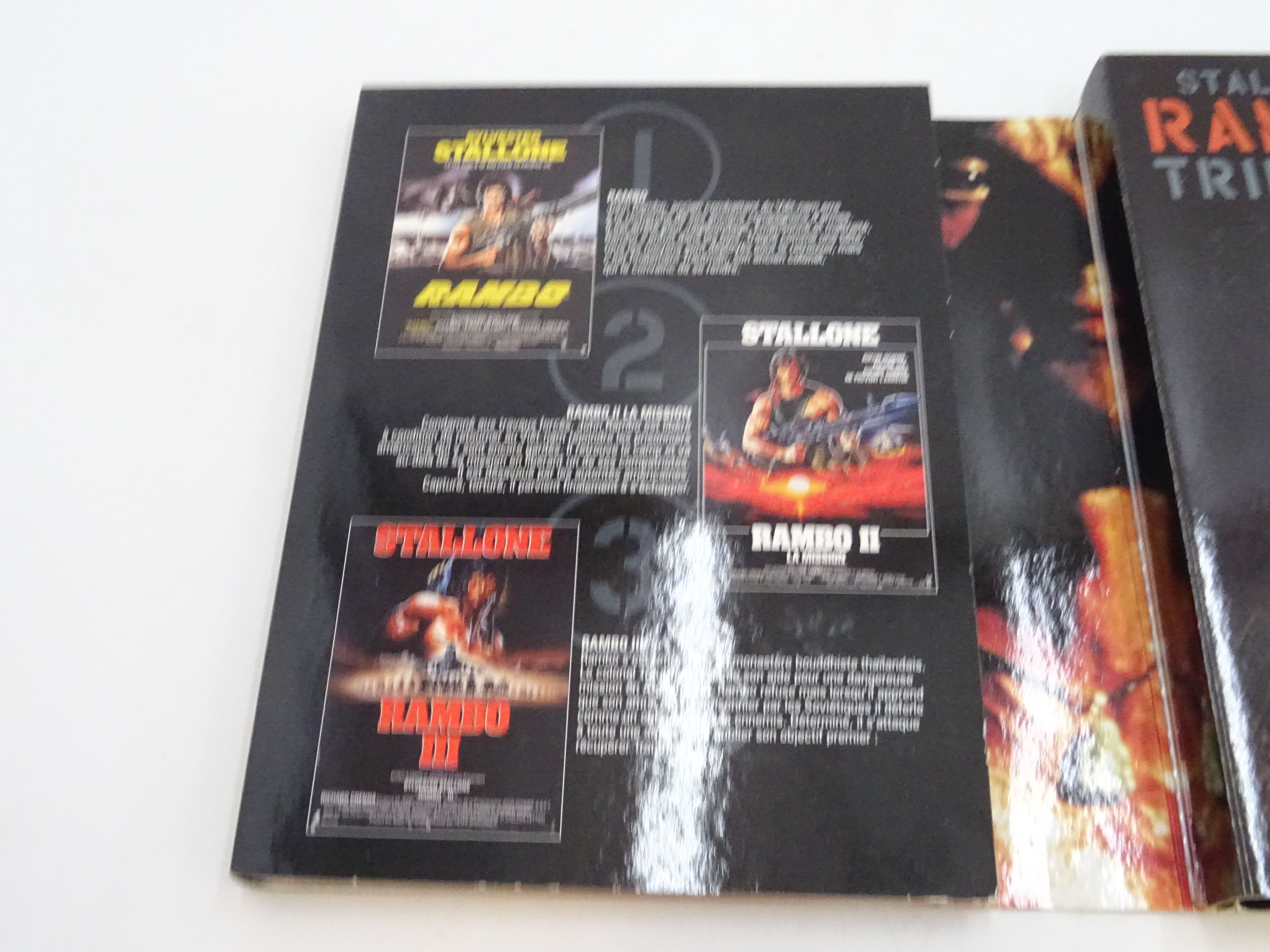Voir photo 2 de DVD collector Rambo trilogy DVD collector Rambo trilogy État correct reconditionné photo 2