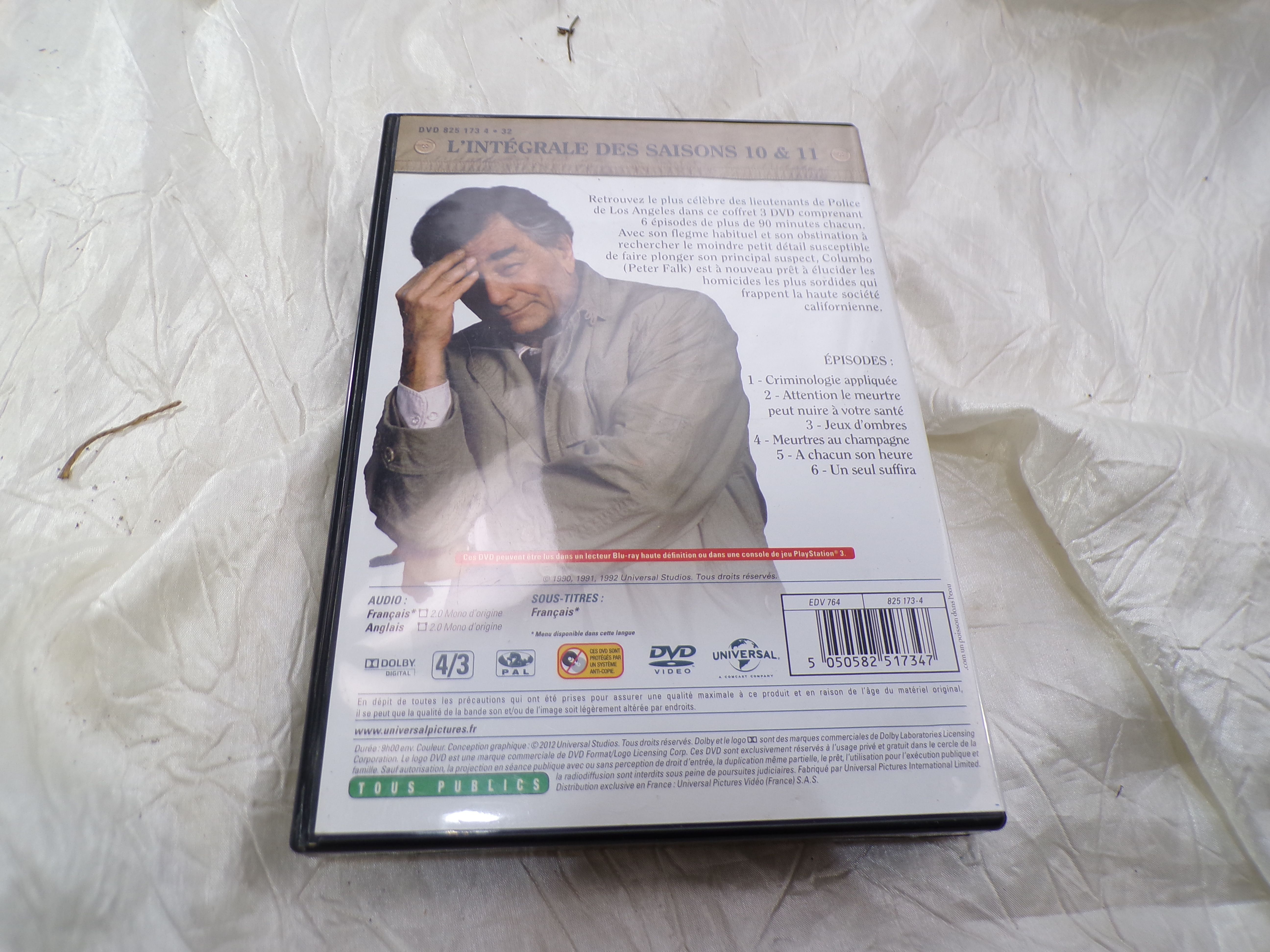 Voir photo 2 de DVD COLUMBO "L'intéregrale Saison 10 et 11" DVD COLUMBO "L'intéregrale Saison 10 et 11" Très bon état reconditionné photo 2