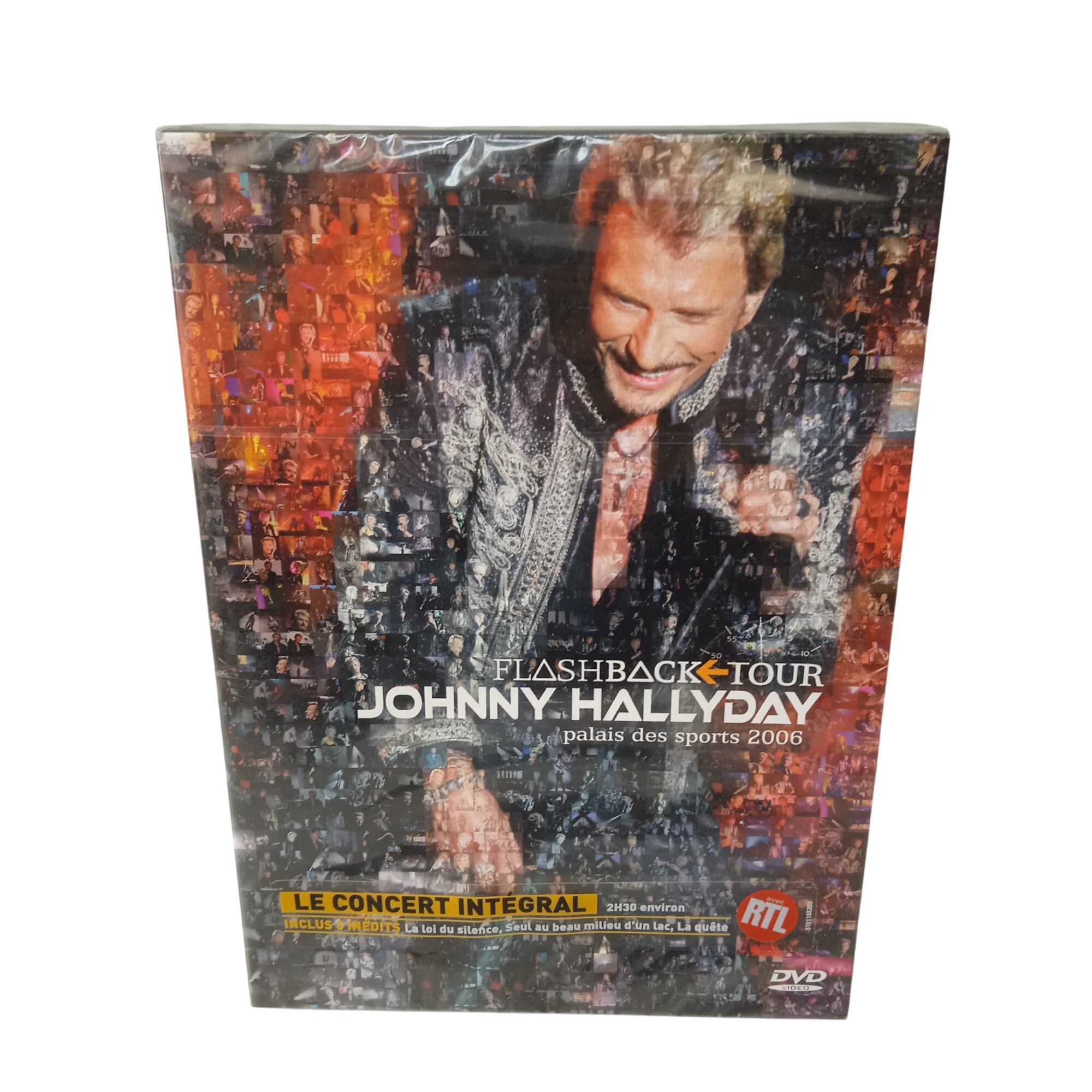 DVD Concert Johnny Halliday Flashback Tour 2006 Parfait état - 10,00 € DVD Concert Johnny Halliday Flashback Tour 2006 Parfait état reconditionné disponible sur Label Emmaüs