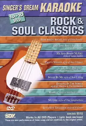 DVD KARAOKE SINGER'S DREAM "Rock And Soul Classic" - Karaoké Paris Musique Occasion reconditionné disponible sur Ammareal