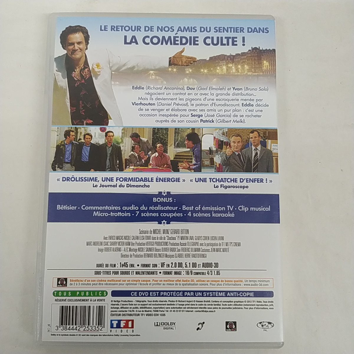 Voir photo 3 de DVD La vérité si je mens ! (la trilogie) DVD La vérité si je mens ! (la trilogie) Bon état reconditionné photo 3