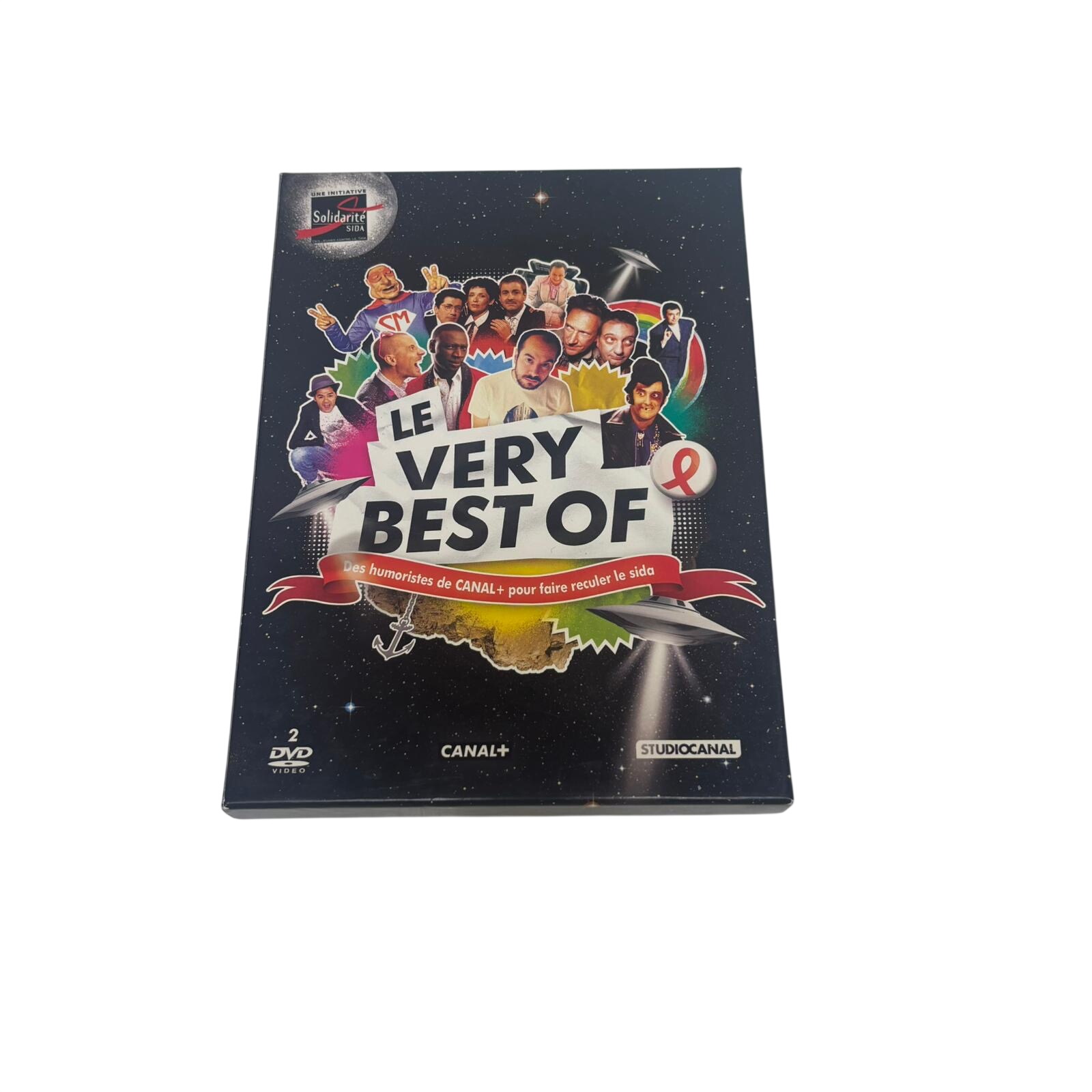 DVD "Le very Best of des humoristes de Canal + pour faire reculer le sida" Très bon état - 10,00 € DVD "Le very Best of des humoristes de Canal + pour faire reculer le sida" Très bon état reconditionné disponible sur Label Emmaüs