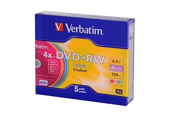 DVD+RW x5 Bon état Verbatim reconditionné disponible sur Darty