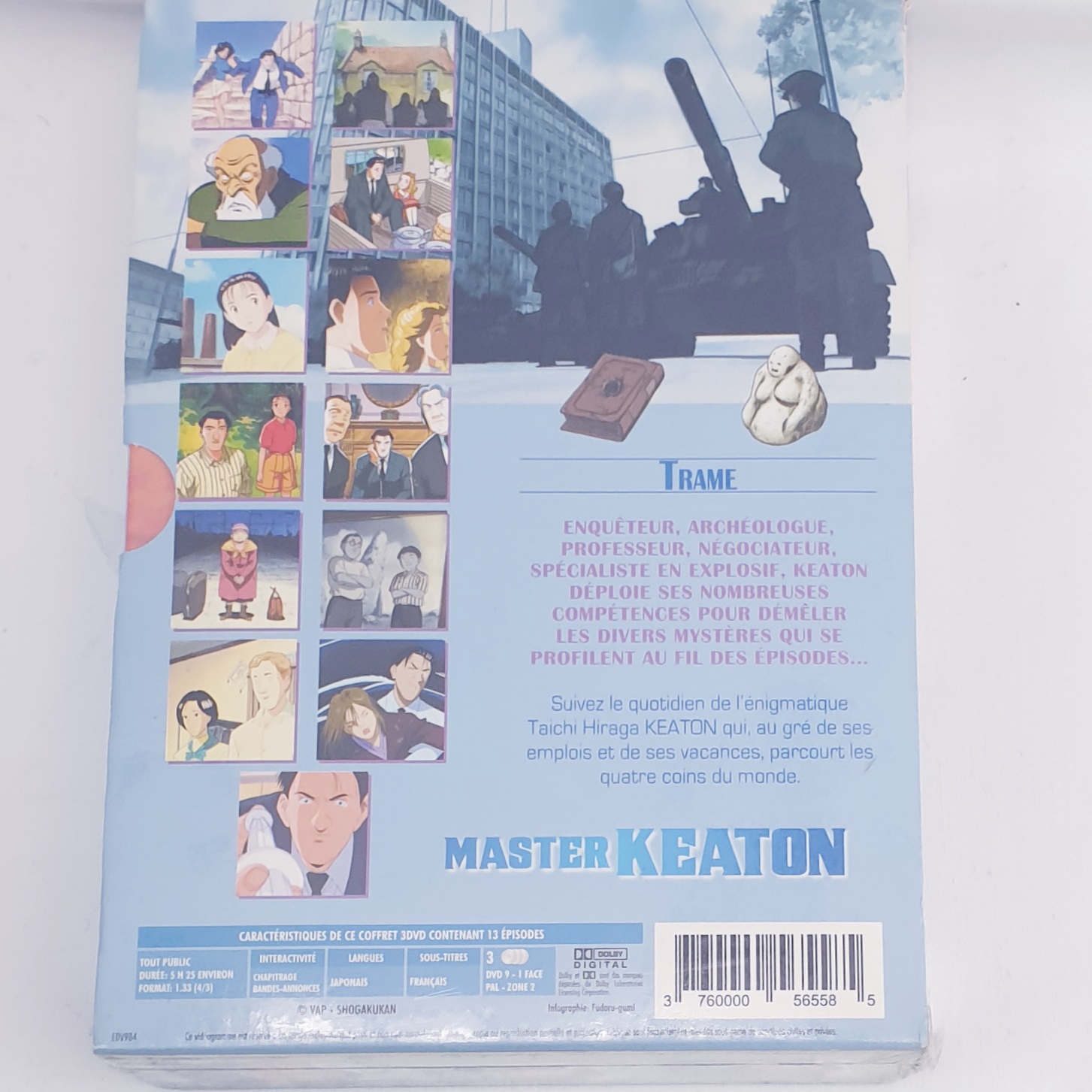 Voir photo 2 de dvd - Taifu vidéo Master Keaton dvd - Taifu vidéo Master Keaton Parfait état reconditionné photo 2