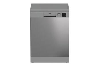 DVN06430X - Lave-vaisselle - largeur : 59.8 cm - profondeur : 60 cm - hauteur : 85 cm - acier inoxydable Bon état Beko reconditionné disponible sur Darty