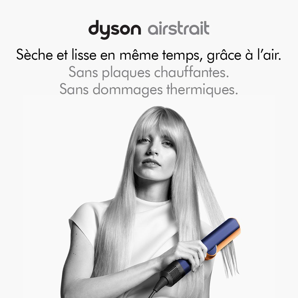 Voir photo 2 de Dyson Airstrait - Bleu de Prusse/Cuivré | Dero Dyson Airstrait - Bleu de Prusse/Cuivré Reconditionné Dyson reconditionné photo 2 | Dero