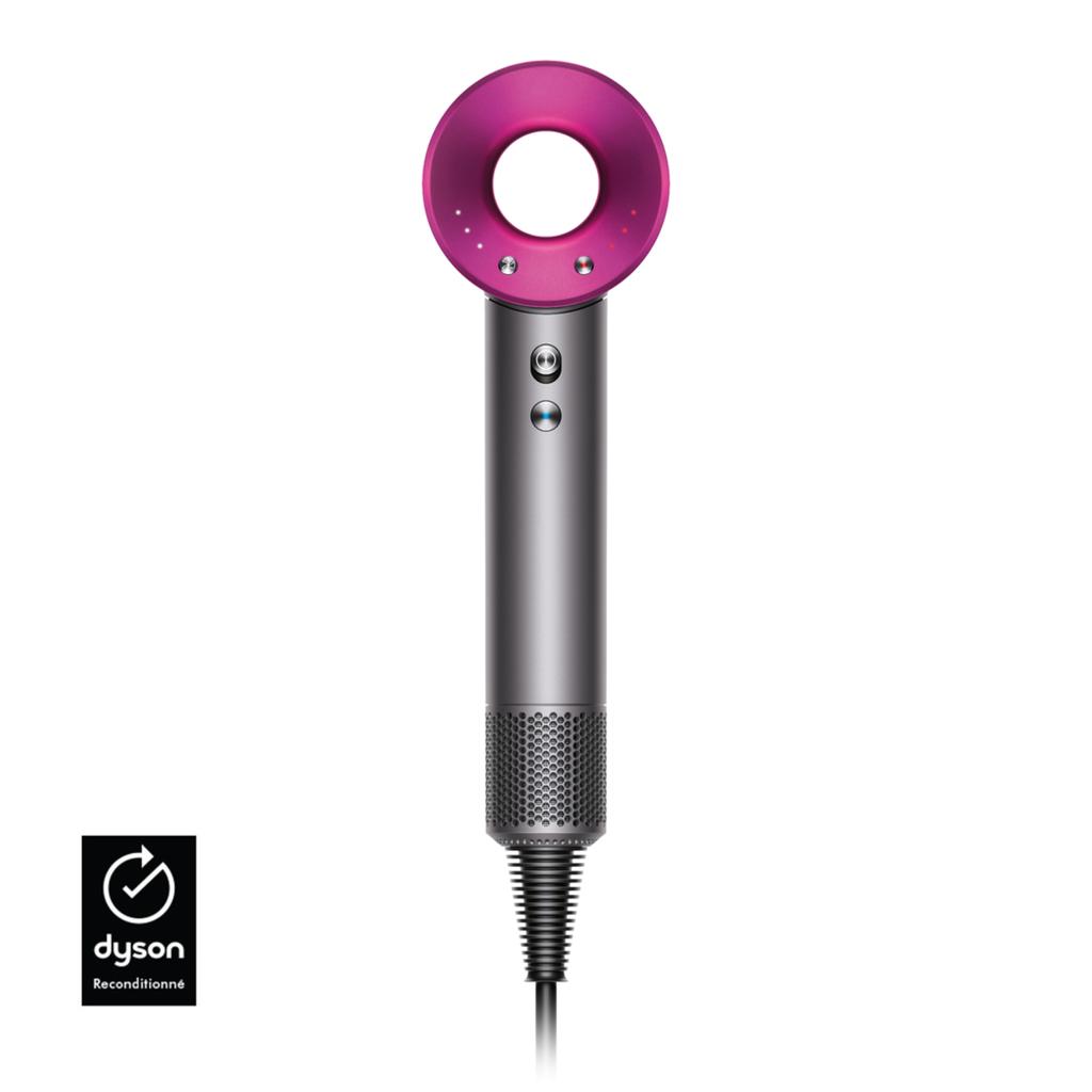 Dyson Supersonic HD07 - Nickel/Fuchsia Reconditionné Dyson reconditionné disponible sur Backmarket | Dero