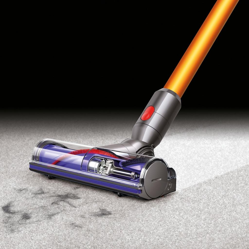 Voir photo 3 de Dyson V8 Absolute (Autres accessoires) - Jaune/Gris | Dero Dyson V8 Absolute (Autres accessoires) - Jaune/Gris Reconditionné Dyson reconditionné photo 3 | Dero