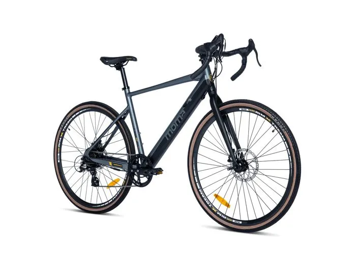 E-GRAVEL 28PRO Equipped Full Shimano 8 vitesses Freins à disques TEKTRO Bat. Ion Lithium intégrée et amovible de 36V 10Ah Reconditionné Moma Bikes reconditionné disponible sur Cdiscount Seconde Vie
