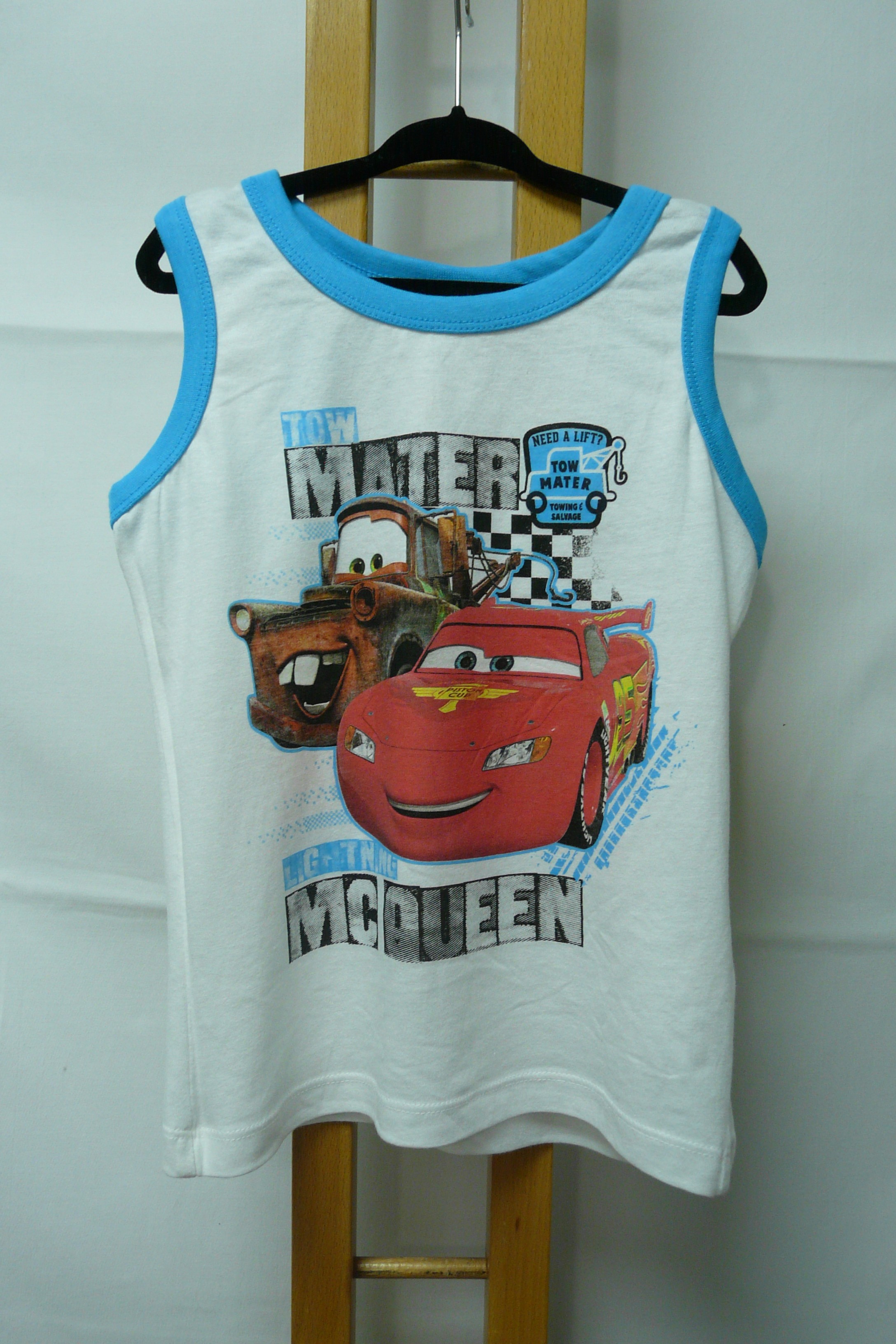 Voir photo 2 de E12 - Chemise + débardeur "Cars" - Disney Pixar - Âge 5/6 ans E12 - Chemise + débardeur "Cars" - Disney Pixar - Âge 5/6 ans Parfait état reconditionné photo 2