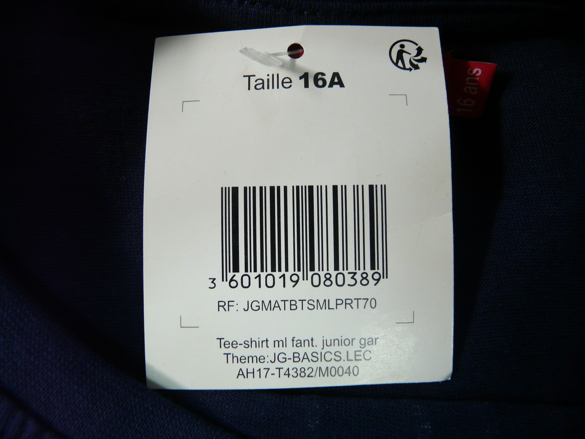 Voir photo 6 de E60 - Lot de maillot à manches longues - Tissaia Basics - Âge 16 ans E60 - Lot de maillot à manches longues - Tissaia Basics - Âge 16 ans Parfait état reconditionné photo 6