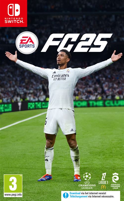 EA Sports FC 25 Nintendo Switch État correct - 32,03 € EA Sports FC 25 Nintendo Switch État correct Bandai Namco reconditionné disponible sur Fnac