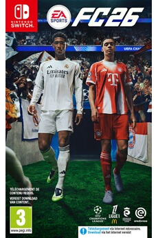 EA SPORTS FC 26 Nintendo Switch Très bon état - 45,47 € EA SPORTS FC 26 Nintendo Switch Très bon état Electronic Arts reconditionné disponible sur Darty