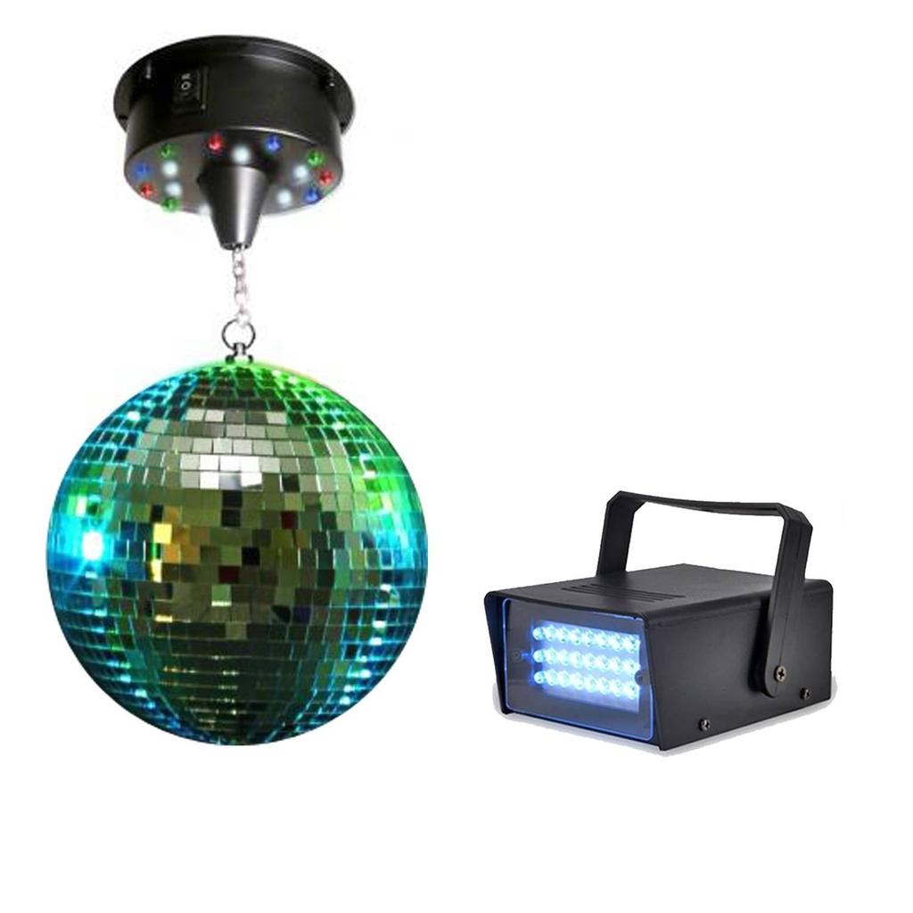 Acheter Éclairage Boule à facettes 20cm + moteur 18 LED + Mini strobe Lytor Reconditionné - 59,99 € Éclairage Boule à facettes 20cm + moteur 18 LED + Mini strobe Lytor Reconditionné N/A reconditionné disponible sur Backmarket