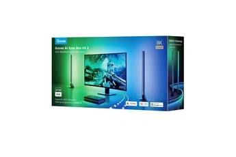 ECLAIRAGE PC AVEC BARRES LED SYNCHRONISEES - MATTER Bon état Govee reconditionné disponible sur Darty