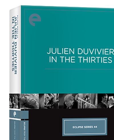 Eclipse Series 44: Julien Duvivier in the Thirties DVD État correct - 71,09 € Eclipse Series 44: Julien Duvivier in the Thirties DVD État correct reconditionné disponible sur Fnac