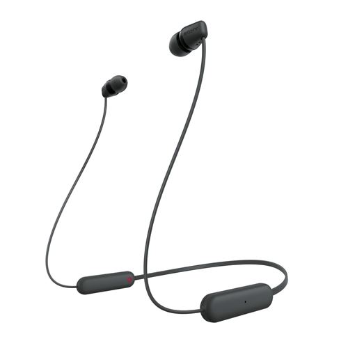 Ecouteurs intra-auriculaire tour de cou sans fil Bluetooth Sony WI-C100 Noir État correct Sony reconditionné disponible sur Fnac