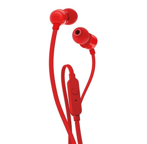 Ecouteurs intra-auriculaires filaire JBL Tune 160 Rouge État correct reconditionné disponible sur Fnac
