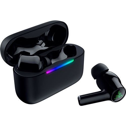 Ecouteurs intra-auriculaires gaming sans fil Razer Hammerhead V3 X HyperSpeed Bluetooth avec réduction du bruit Noir État correct - 99,00 € Ecouteurs intra-auriculaires gaming sans fil Razer Hammerhead V3 X HyperSpeed Bluetooth avec réduction du bruit Noir État correct Razer reconditionné disponible sur Fnac | Dero