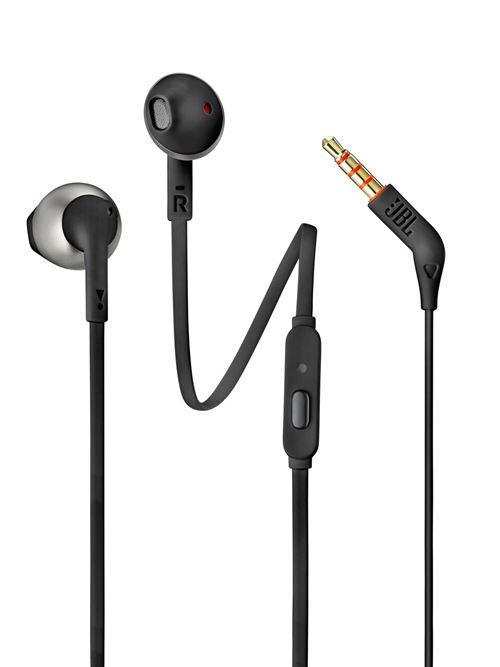 Ecouteurs intra-auriculaires JBL T205 Noir État correct JBL reconditionné disponible sur Fnac