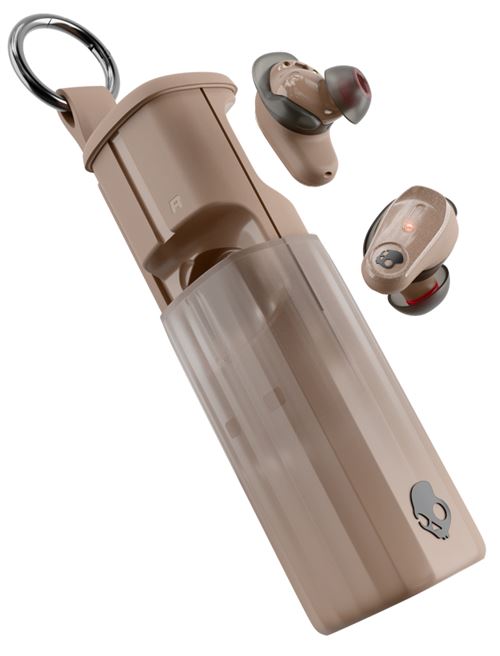 Ecouteurs intra-auriculaires sans fil Bluetooth Skullcandy® Method® 360 ANC avec réduction active du bruit Marron État correct Skullcandy reconditionné disponible sur Fnac