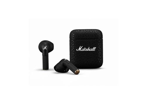 Ecouteurs intra-auriculaires sans fil Marshall Minor III Bluetooth Noir État correct reconditionné disponible sur Fnac