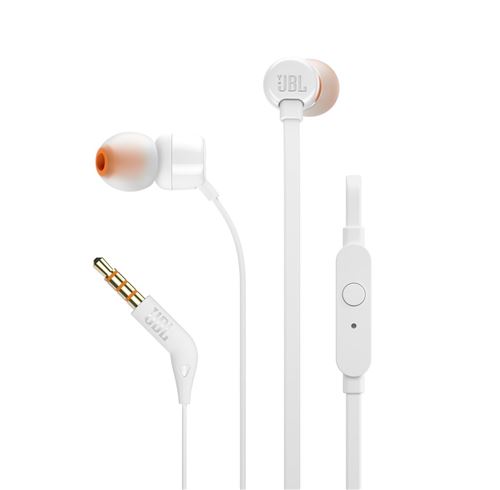 Ecouteurs JBL T110 Blanc État correct JBL reconditionné disponible sur Fnac