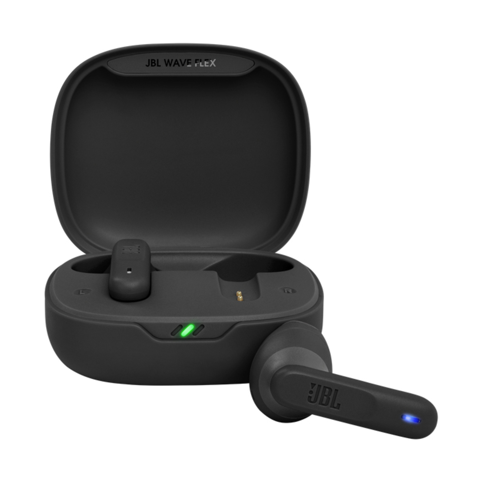 Écouteurs JBL Wave Flex True Wireless Stereo (TWS) Ecouteurs Appels/Musique/Sport Bluetooth - Noir - Excellent état Parfait état JBL reconditionné disponible sur Pixmania