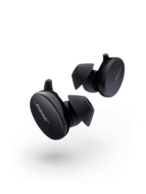 Ecouteurs sans fil Bluetooth Bose Sport Earbuds avec réduction de bruit Noir Reconditionnés État correct Bose reconditionné disponible sur Fnac