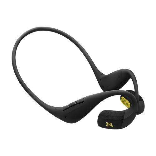 Ecouteurs sans fil ouvert sans embout étanche JBL Endurance Pace Bluetooth Noir et jaune État correct JBL reconditionné disponible sur Fnac