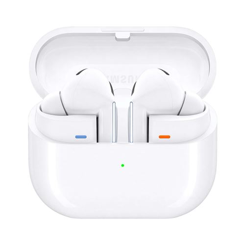 Ecouteurs sans fil Samsung Galaxy Buds3 Pro Bluetooth avec réduction active du bruit Blanc État correct Samsung reconditionné disponible sur Fnac