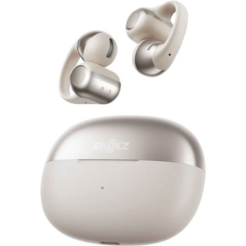 Ecouteurs sans fil Shokz OpenDots One à conduction aérienne avec réduction active du bruit Gris État correct N/A reconditionné disponible sur Fnac