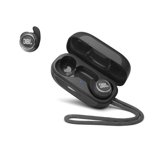 Écouteurs sans fil sport à réduction de bruit Bluetooth JBL Reflect Mini NC Noir État correct JBL reconditionné disponible sur Fnac