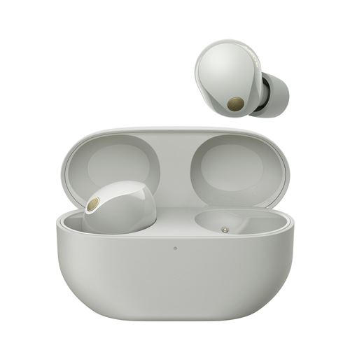 Ecouteurs True Wireless Sony WF1000XM5 Argent avec réduction de bruit État correct Sony reconditionné disponible sur Fnac