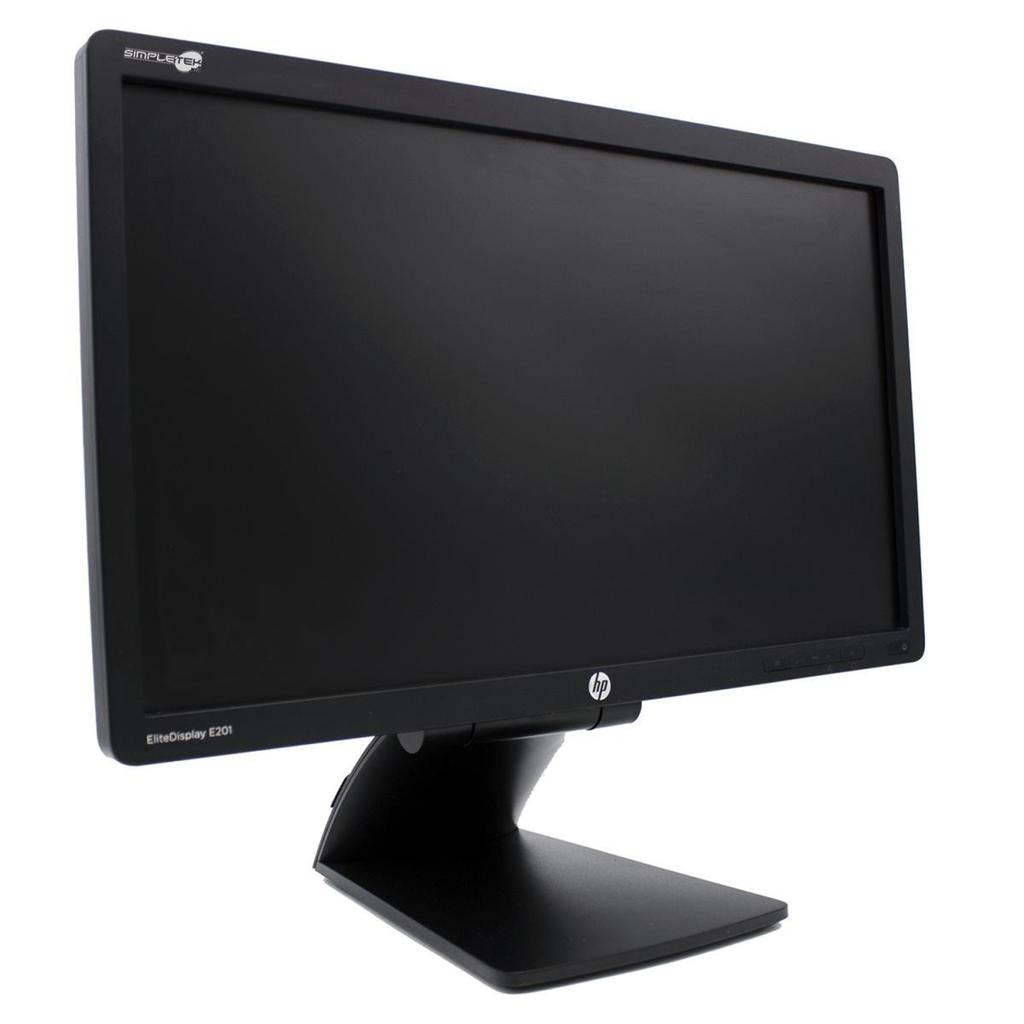 Écran 20"" LCD HD+ HP E201 Reconditionné Hewlett-Packard reconditionné photo 2 | Dero