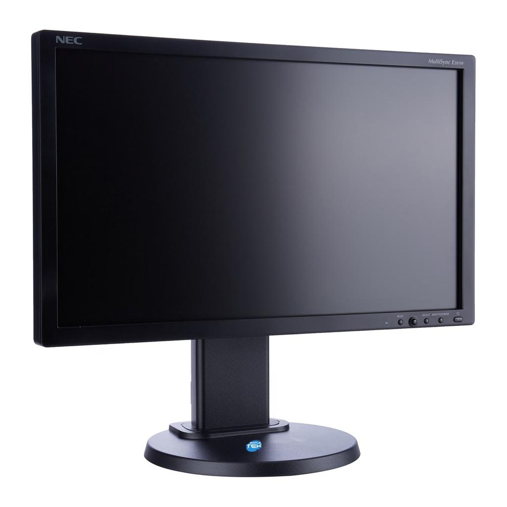 Voir photo 2 de Écran 20"" LED 1600X900 Nec Multisync E201w-bk | Dero Écran 20"" LED 1600X900 Nec Multisync E201w-bk Reconditionné NEC reconditionné photo 2 | Dero