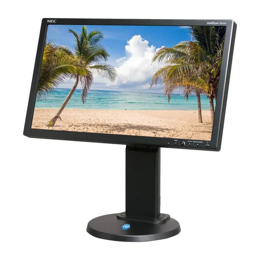 Voir photo 4 de Écran 20"" LED 1600X900 Nec Multisync E201w-bk | Dero Écran 20"" LED 1600X900 Nec Multisync E201w-bk Reconditionné NEC reconditionné photo 4 | Dero