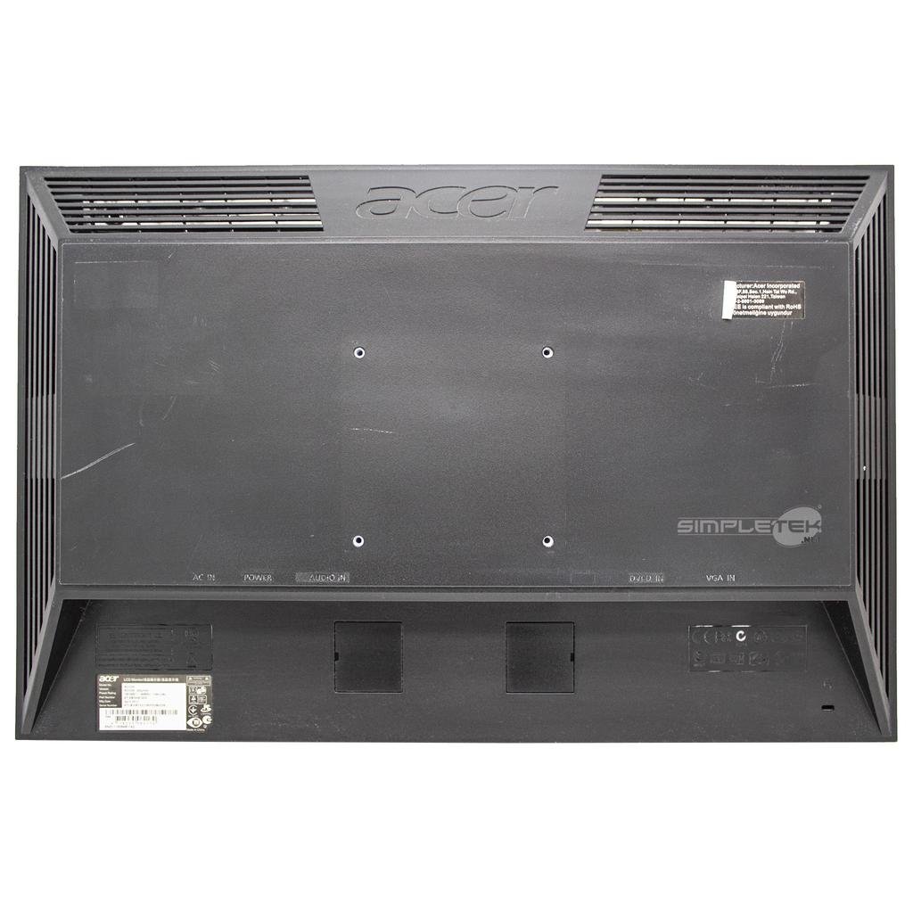 Voir photo 3 de Écran 22"" LCD WSXGA+ Acer B223W | Dero Écran 22"" LCD WSXGA+ Acer B223W Reconditionné Acer reconditionné photo 3 | Dero