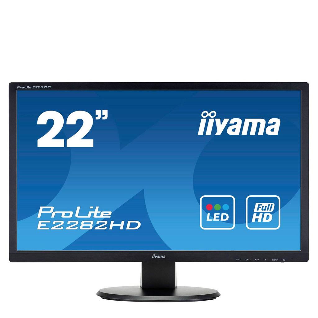 Écran 22" LED FHD Iiyama ProLite E2282HD-B1 Reconditionné - 131,68 € Écran 22" LED FHD Iiyama ProLite E2282HD-B1 Reconditionné Iiyama reconditionné disponible sur Backmarket