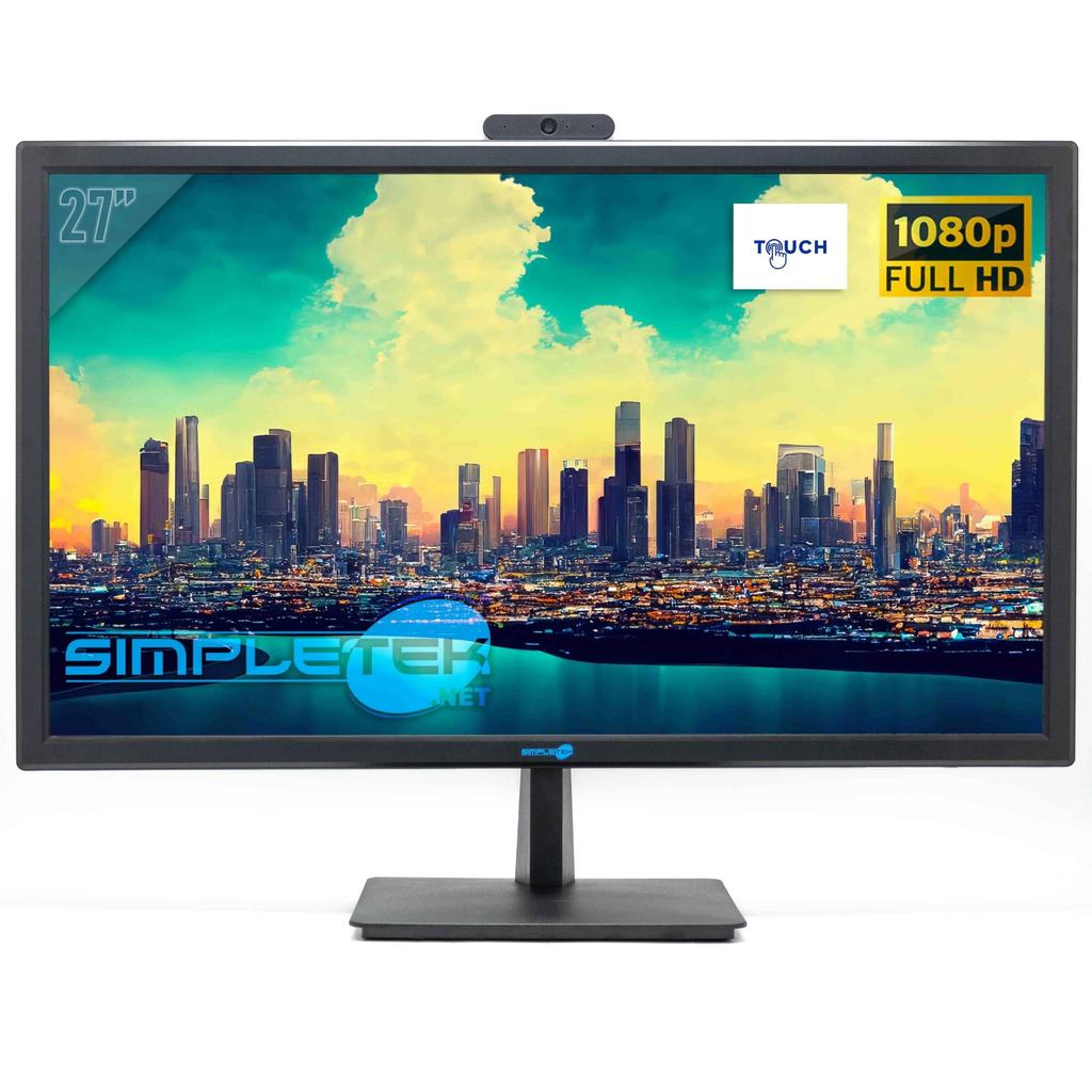Écran 27" LCD FHD Simpletek FHD Touchscreen con Webcam integrata Reconditionné - 434,00 € Écran 27" LCD FHD Simpletek FHD Touchscreen con Webcam integrata Reconditionné N/A reconditionné disponible sur Backmarket