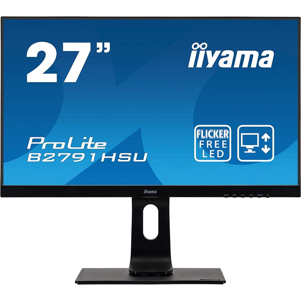 Écran 27" LED FHD Iiyama ProLite B2791HSU-B1 Reconditionné - 139,00 € Écran 27" LED FHD Iiyama ProLite B2791HSU-B1 Reconditionné Iiyama reconditionné disponible sur Backmarket