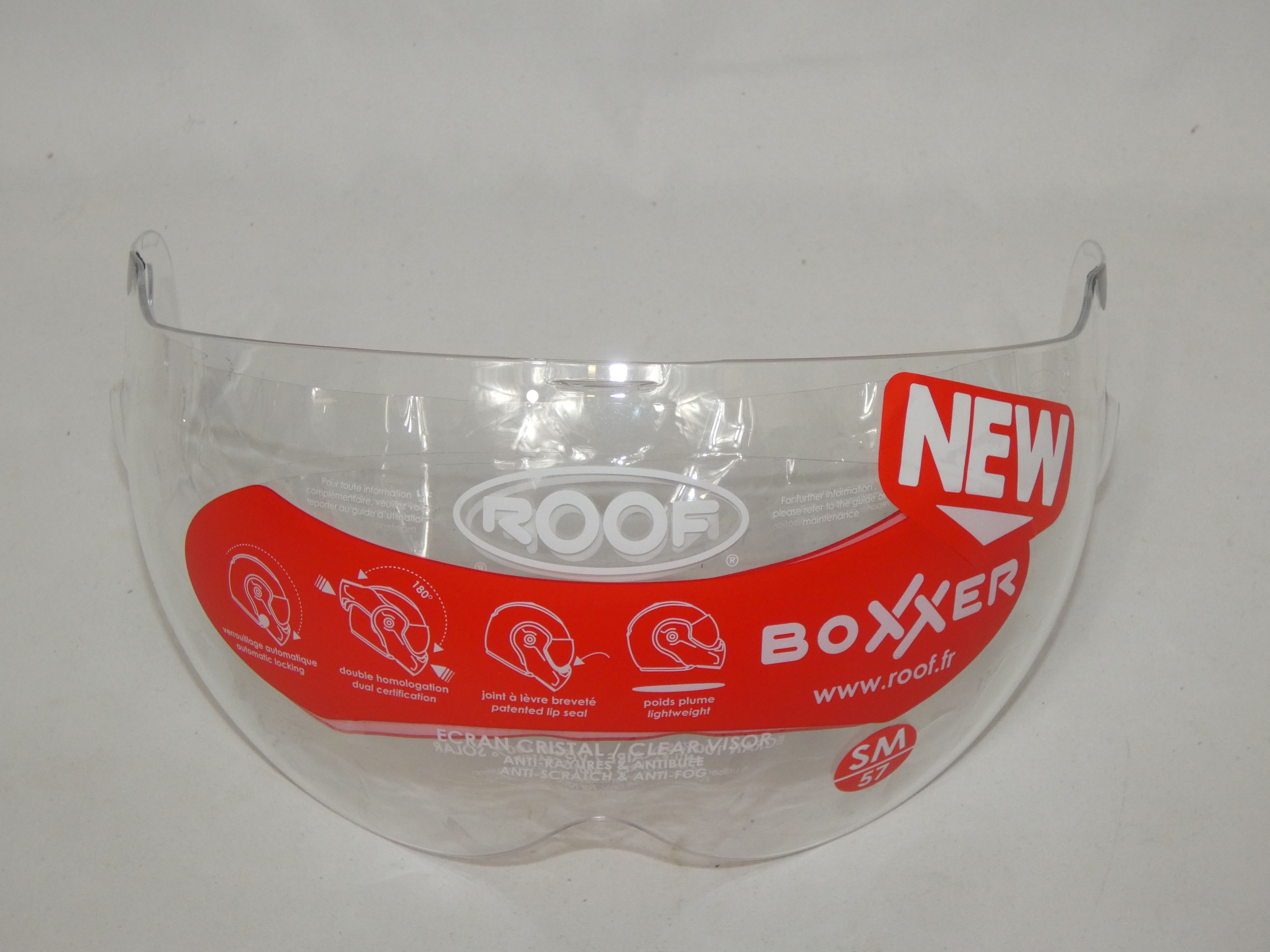 Voir photo 3 de Ecran cristal Boxxer Taille SM/57 pour casque moto Ecran cristal Boxxer Taille SM/57 pour casque moto Bon état reconditionné photo 3