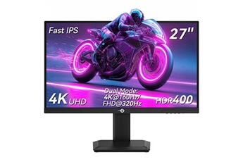 Ecran de jeu TITAN ARMY P2712V 27 pouces IPS rapide 3840 × 2160 à 160 Hz et 1920 × 1080 à 320 Hz HDR400 12 modes de scénario assistance de jeu Bon état N/A reconditionné disponible sur Darty